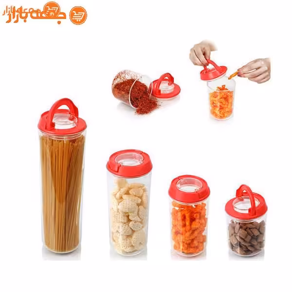 ظرف حبوبات 5 عددی النا