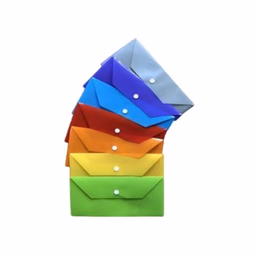 پوشه دکمه دار ملخی PKHT بسته 20 عددی