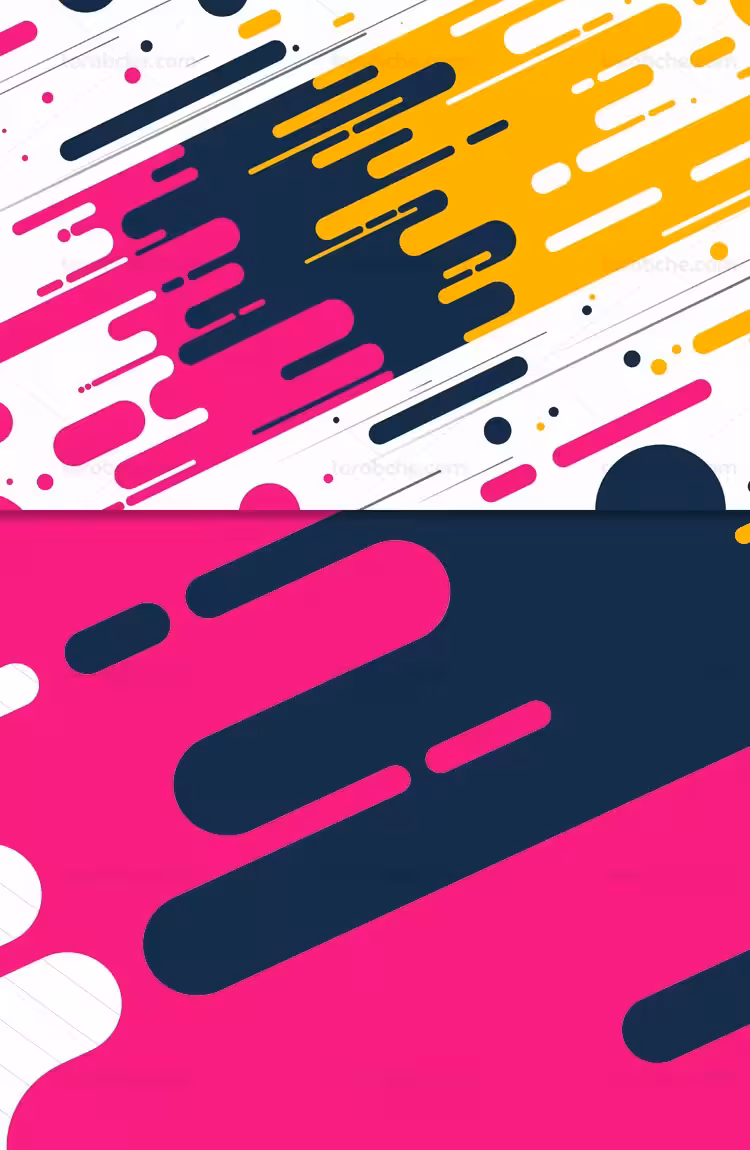 بکگراند انتزاعی رنگی رنگی | گرافیک با طعم تربچه