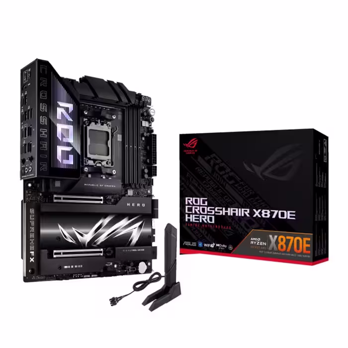 مادربرد ایسوس مدل ROG CROSSHAIR X870E HERO WiFi DDR5