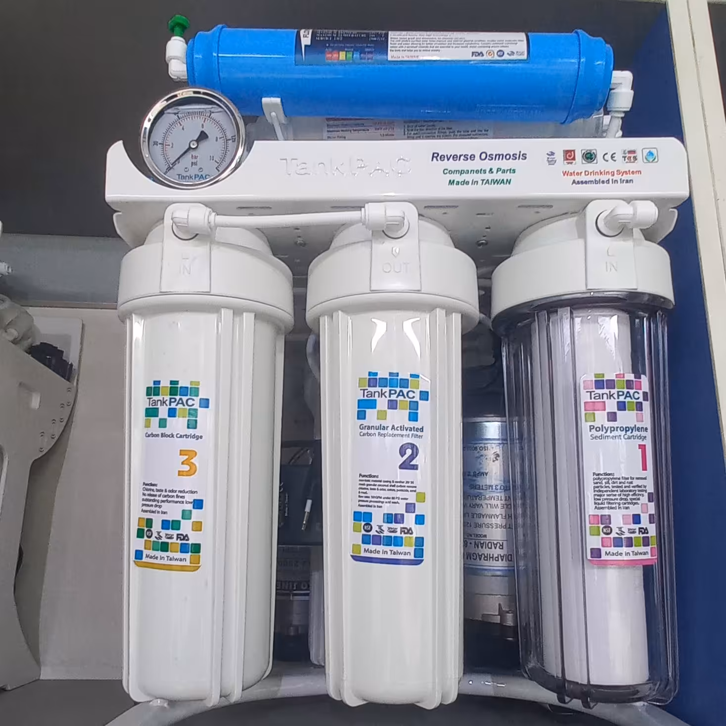 دستگاه تصفیه آب تانک پک