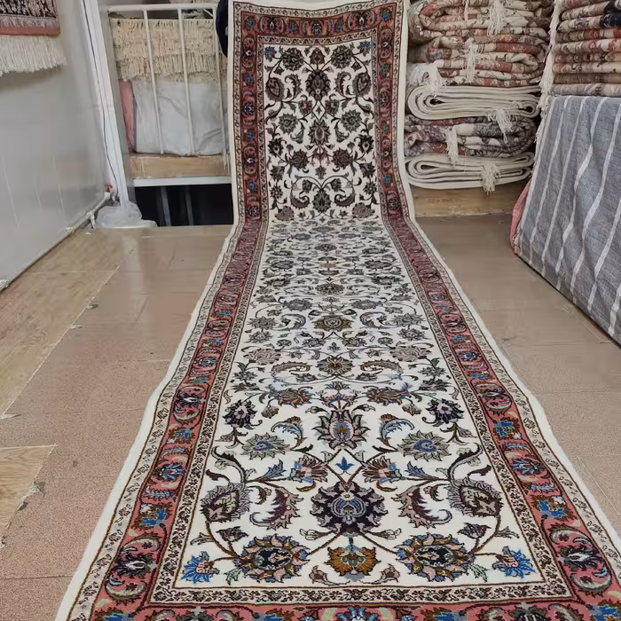 کناره 4 متری افشان (فرش دستبافت)