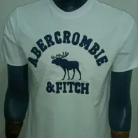 تیشرت یقه گرد گلدوزی شده ABERCROMBIE