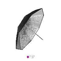 چتر داخل نقره ای لایف Life 102cm S-35