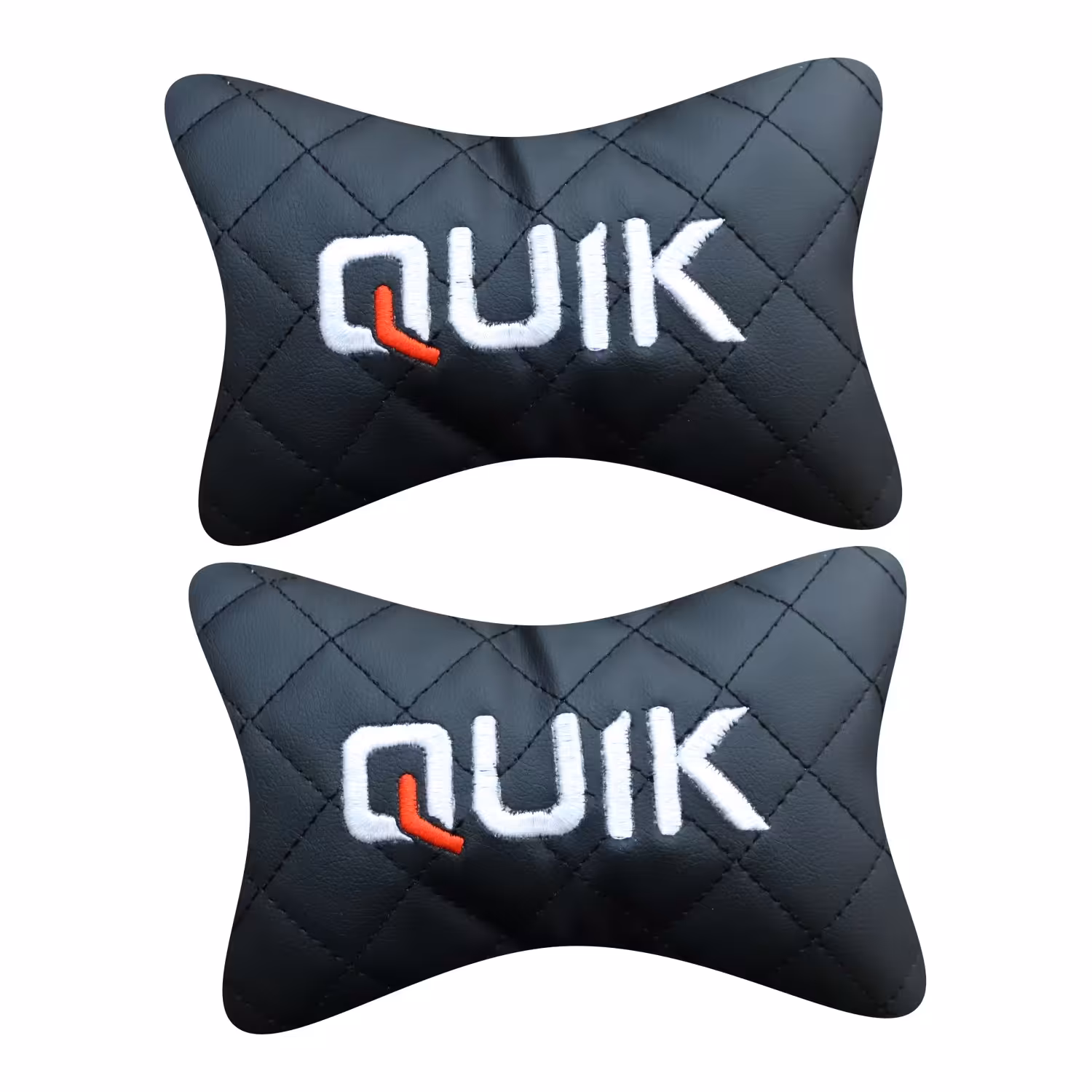 پشت گردنی چرم سوشیانت گلدوزی کوییک سفید