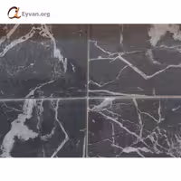 کاشی بین کابینتی طرح میلانو مشکی کد 7047
