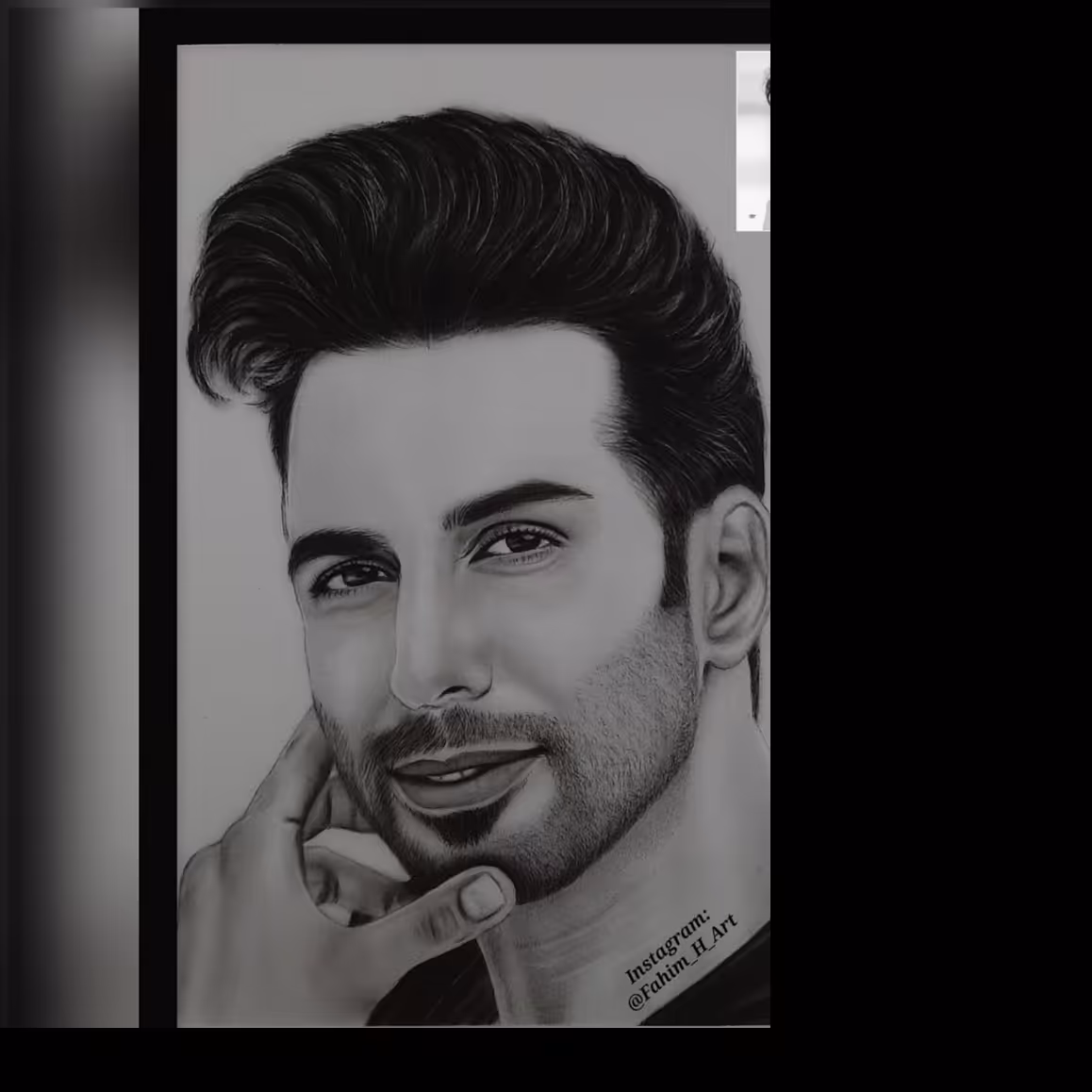 سفارش طراحی چهره باکیفیت عالی بیرجند سایز a4 و ارسال رایگان به سراسرکشور