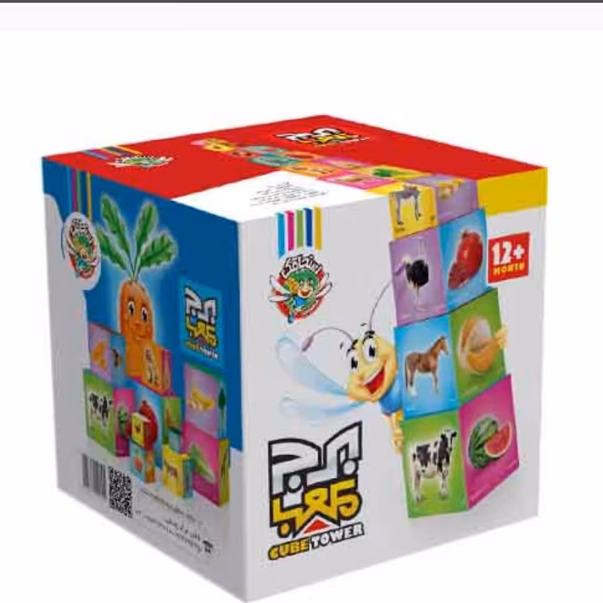 بازی فکری برج مکعب رئال