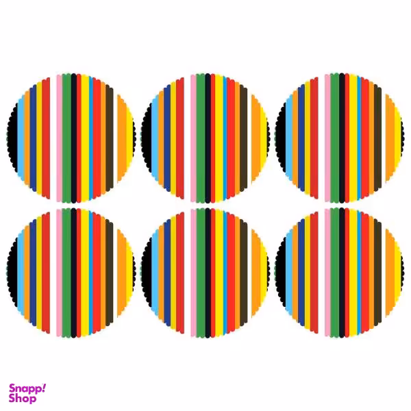 زیر بشقابی کد U2-42087 ست 6 عددی