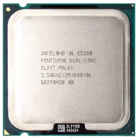 پردازنده اینتل سوکت LGA775 مدل Pentuim E5200