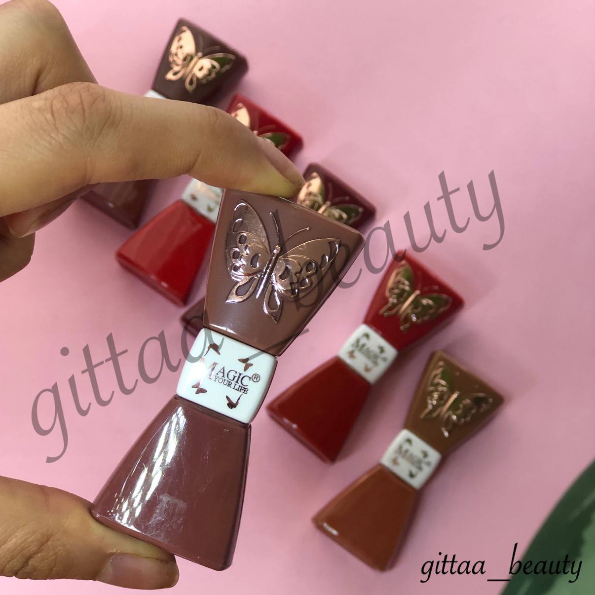 رژ مایع پاپیونی