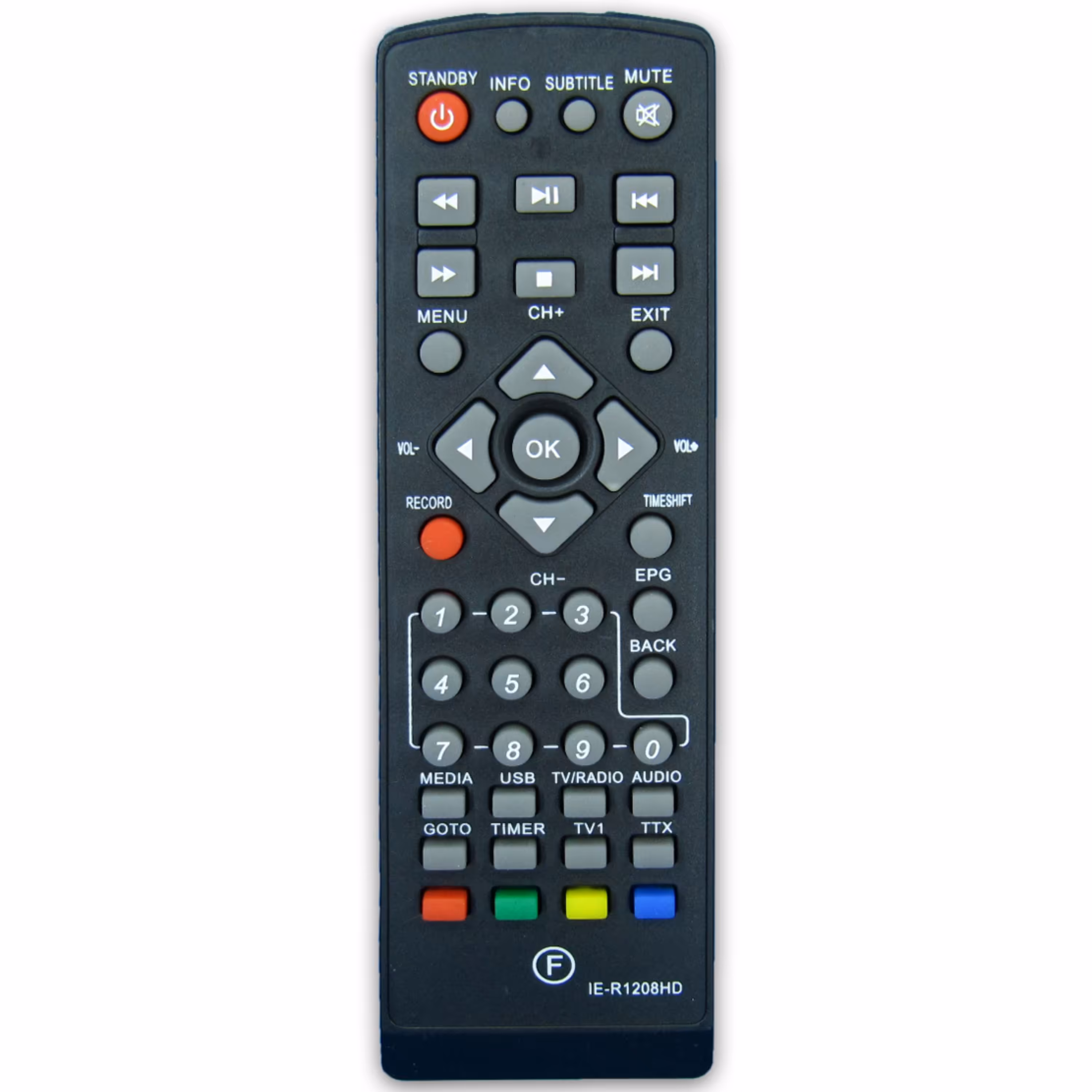 کنترل گیرنده دیجیتال دنای DENAY مدل IE-R1208HD