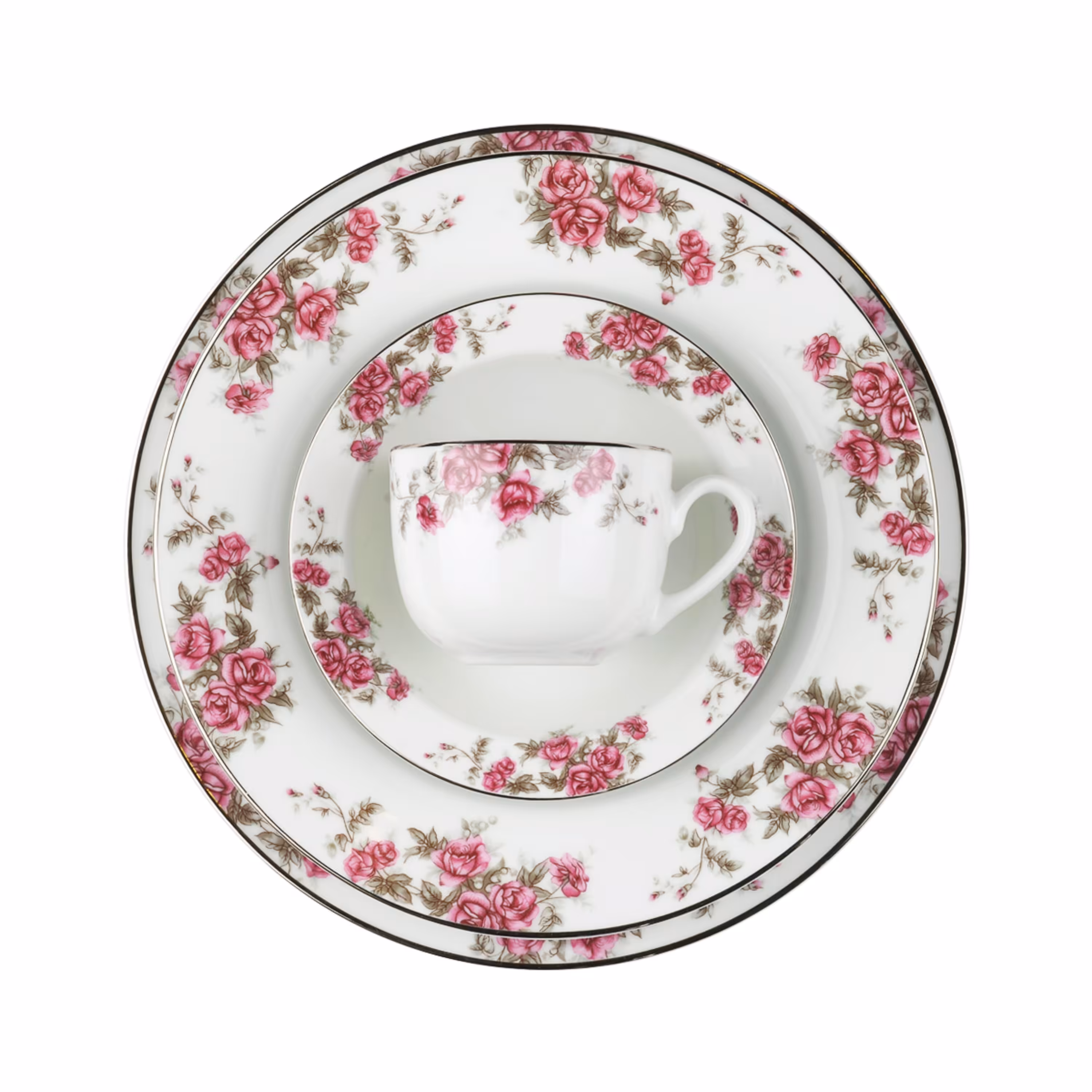 سرویس چینی زرین 12 نفره 102 پارچه آران درجه یک