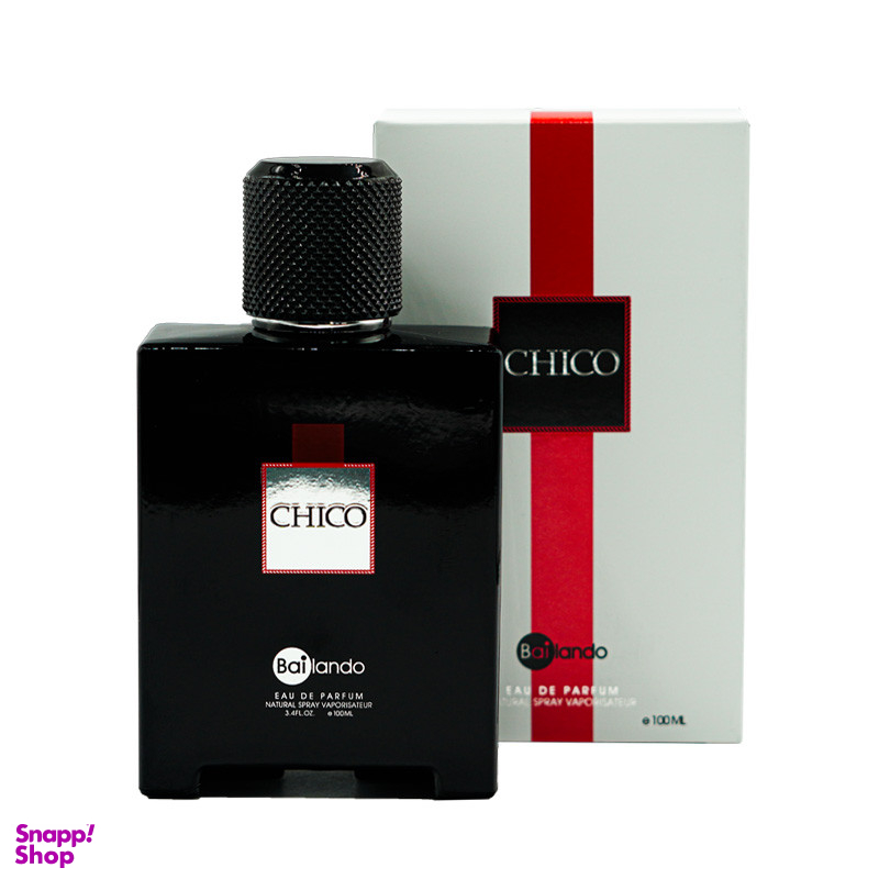 ادوپرفیوم مردانه بایلندو مدل chico با رایحه شیرین حجم 100 میلیلیتر