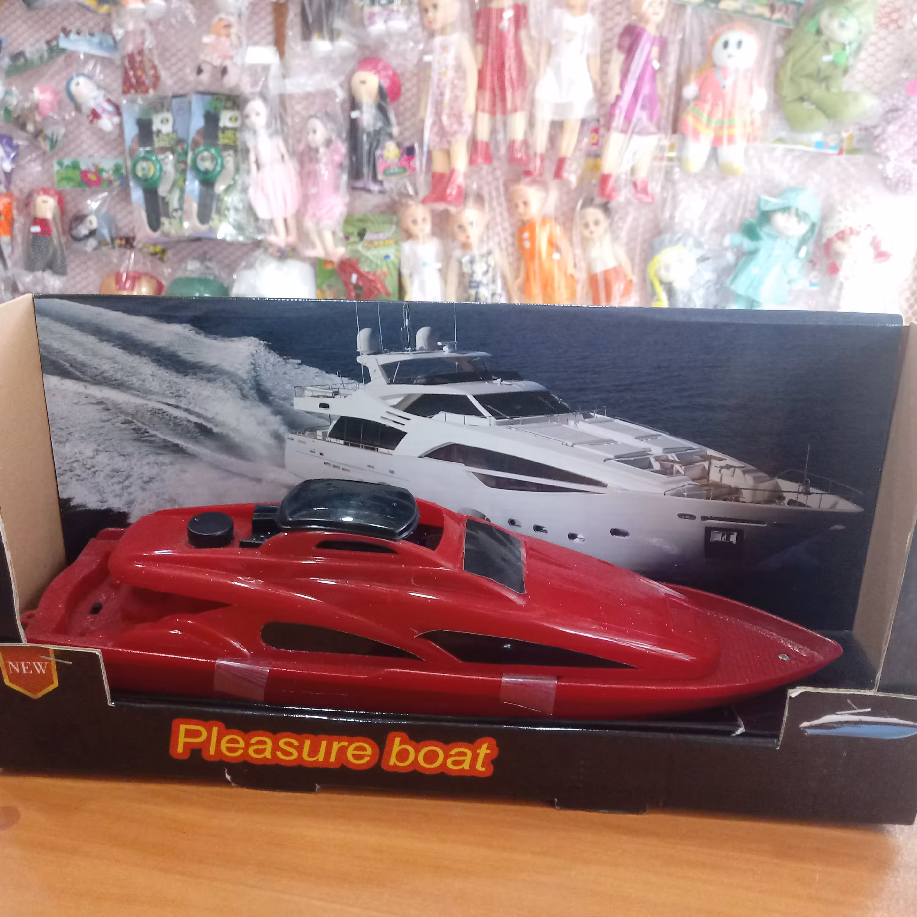 اسباب بازی قایق باطری خور