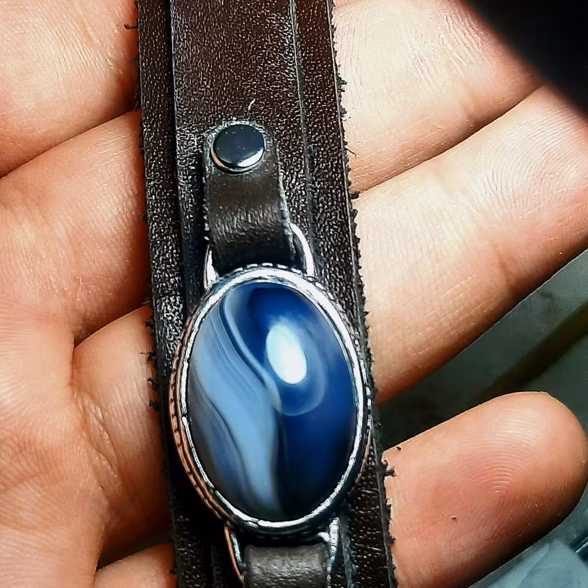 دستبند عقیق سلیمانی 