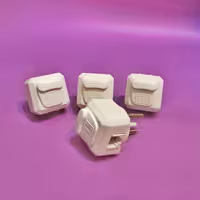 سه شاخه تلفن مدل سوکت خور 