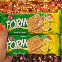 بیسکوئیت رژیمی  eti ترکیه با طعم لیمو(پک دو عددی)