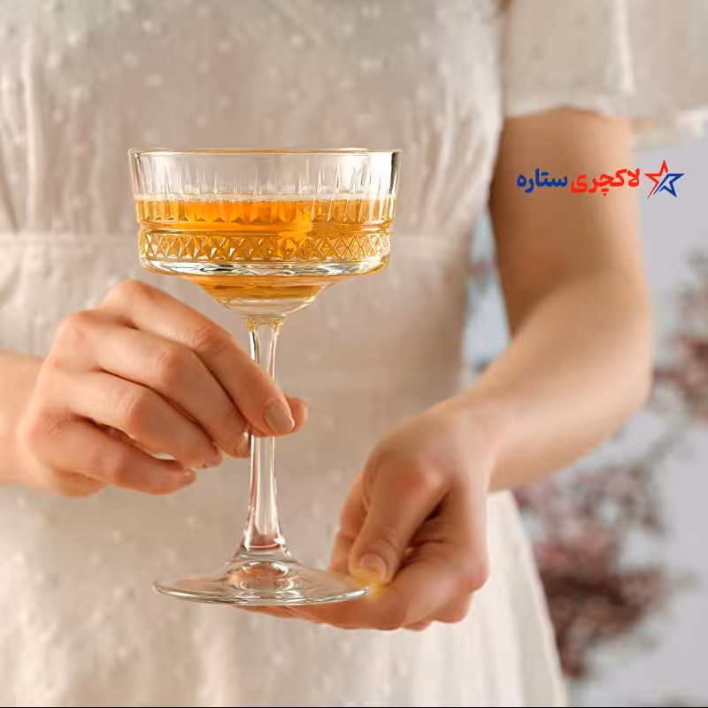 گیلاس بستنی خوری الیسا پاشاباغچه pasabahce  مدل Elysia کد 440436  ست 4 عددی ترک