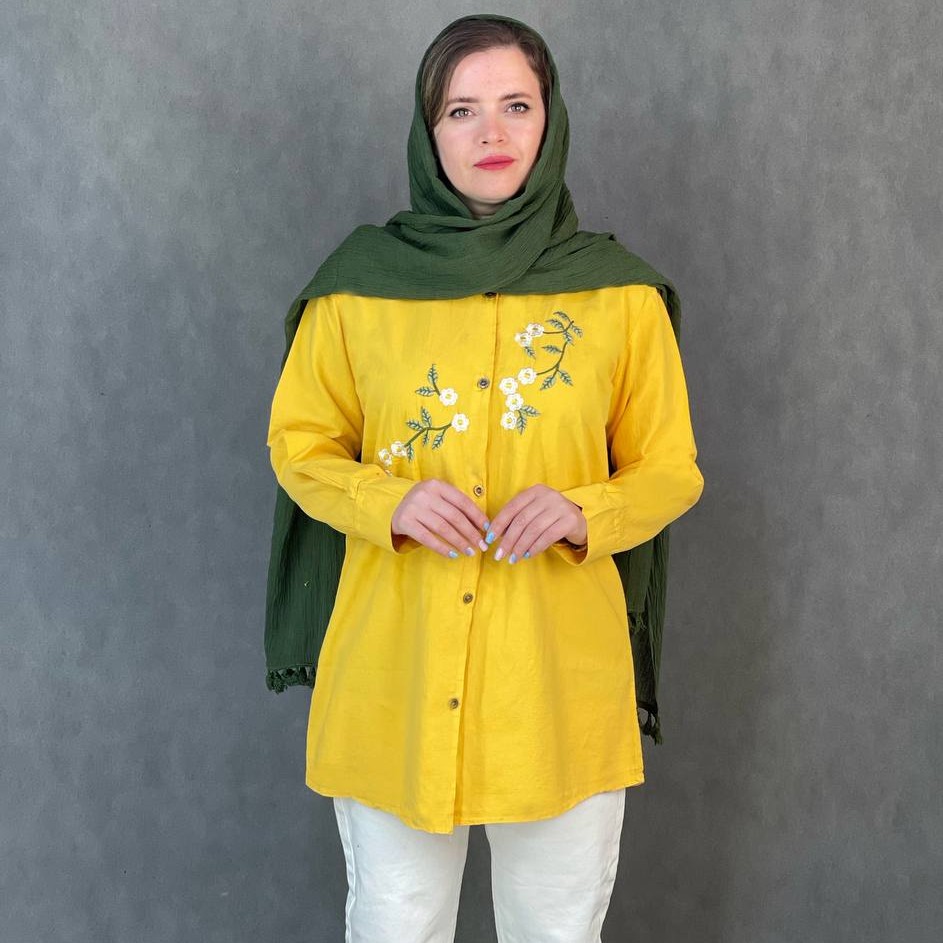 تونیک مدل مارال تک سایز در رنگهای مشکی سبز بنفش زرد و سفید