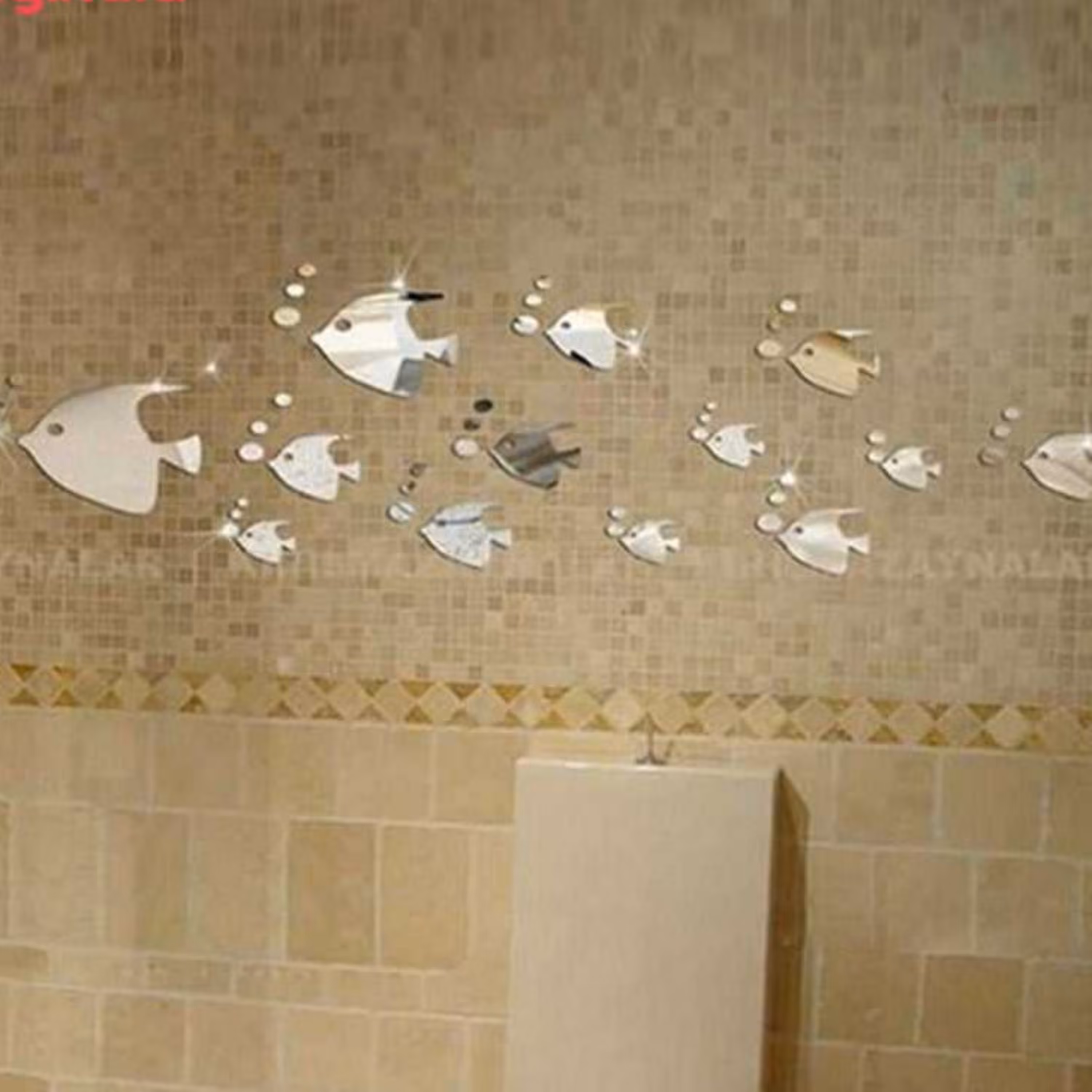 اینه دکوراتیو پدیده پلاس مدل ماهی کد 01