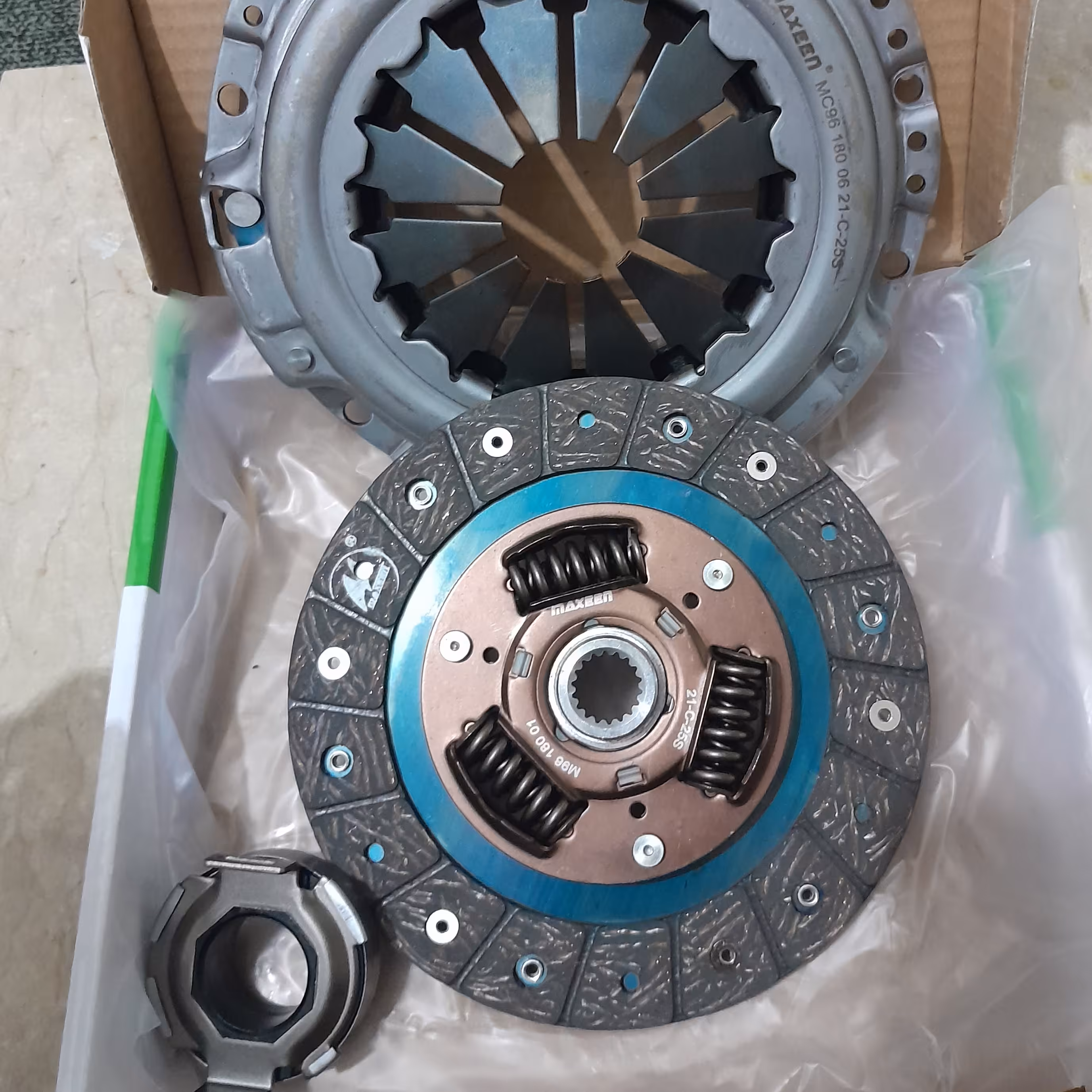 دیسک و صفحه و بلبرینگ وارداتی ام وی ام 110 باضمانت میباشد جنس درجه یک 