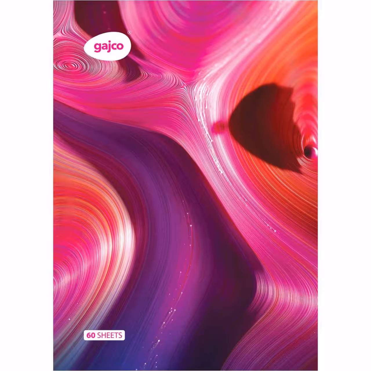 دفتر 60 برگ گاجکو طرح ابر و باد با رایحه شکلات