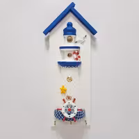 جاکلیدی فانوس دریایی سفید بزرگ(خرید مستقیم از تولیدکننده)