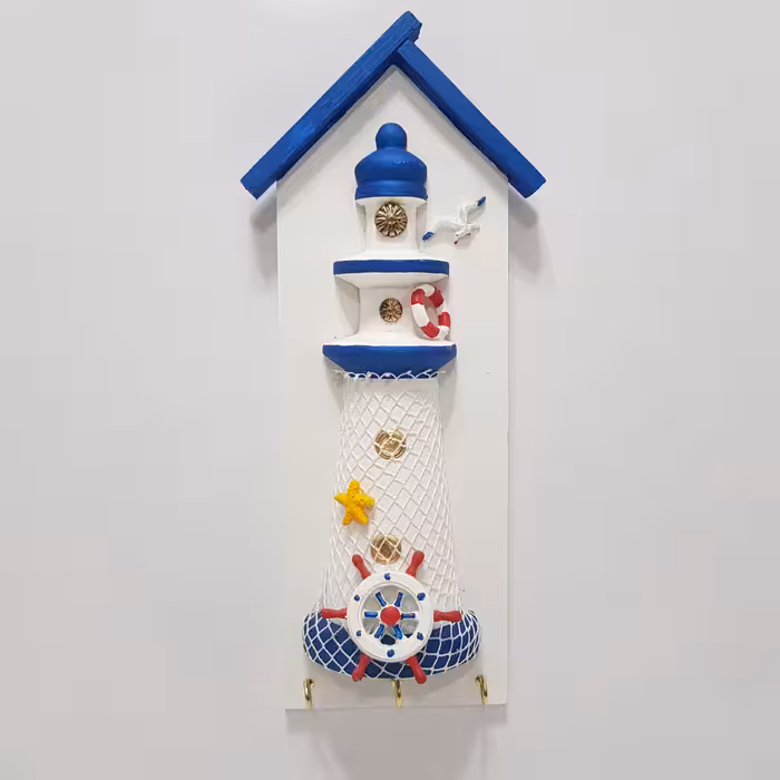 جاکلیدی فانوس دریایی سفید بزرگ(خرید مستقیم از تولیدکننده)