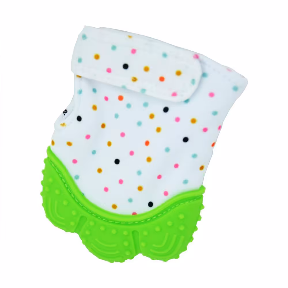 دندانگیر کودک طرح دستکش کد 2029 سبز