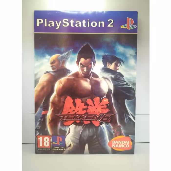 بازی Tekken 6 تیکن6 برای پلی استیشن 2 .
