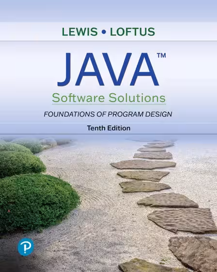کتاب Java Software Solutions, Foundations of Program Design