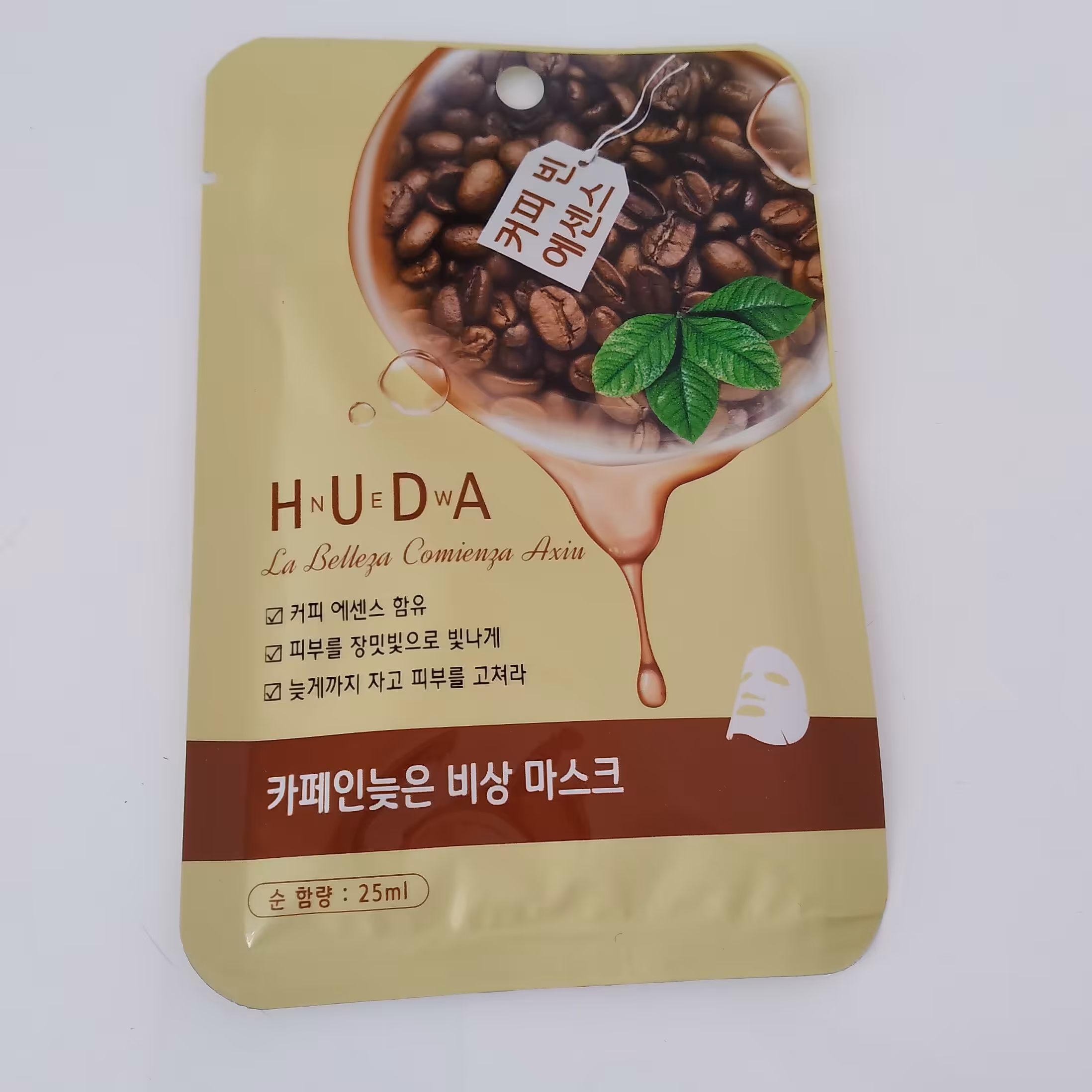 ماسک صورت مرطوب کننده چند منظوره قهوه
HUDA

