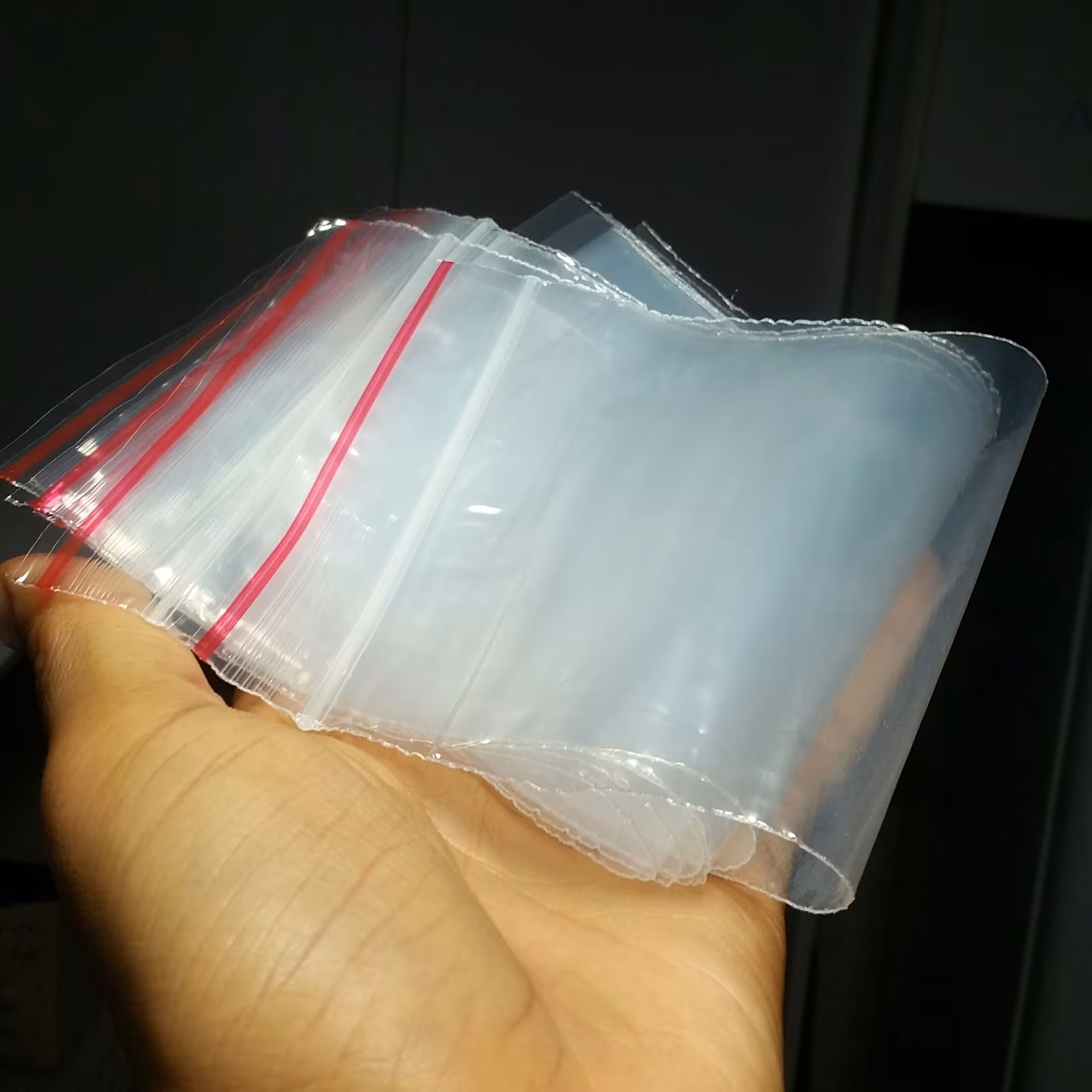 کیسه یا پلاستیک یا پاکت یا سلفون زیپ کیپ پک 20 عددی سایز 10 در 20