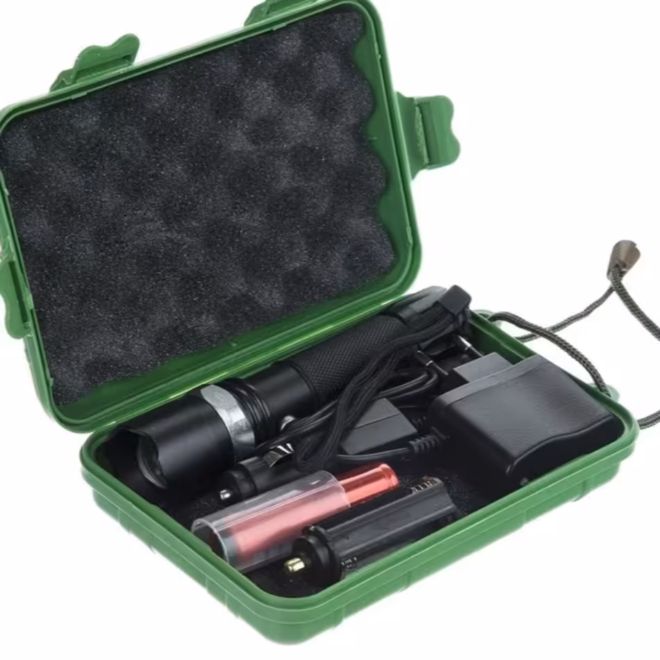 چراغ قوه شارژی یو وی uv فرابنفش زوم دار آمریکایی کد 1567