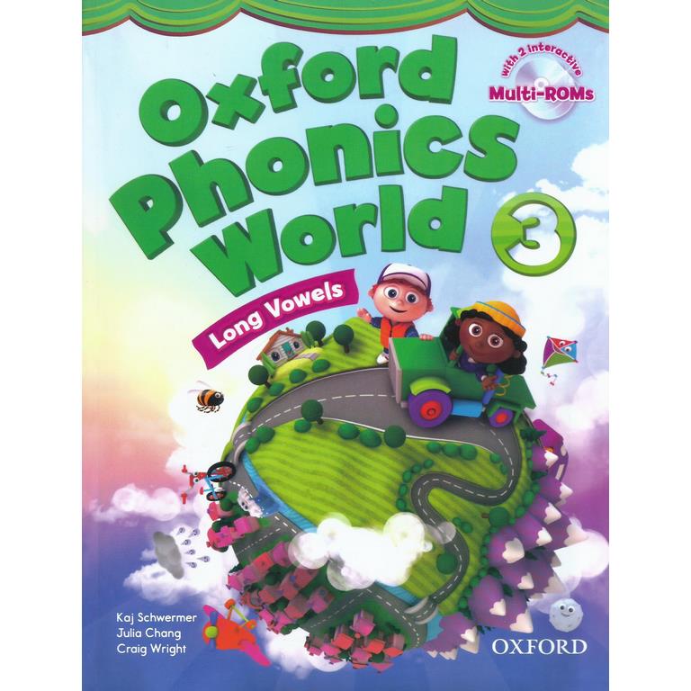 (Oxford Phonics world 3 (SB+WB+2CD آکسفورد فونیکس ورلد