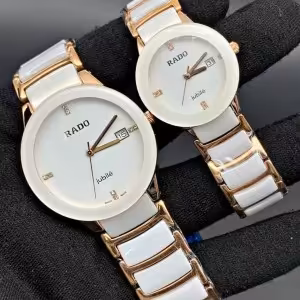 ساعت رادو ست زنانه و‌ مردانه رنگ ثابت
