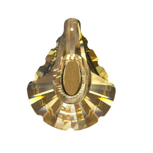 اویز کریستال لوستر مدل شستی سایز  متوسط