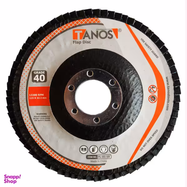 سنباده فلاپ دیسک تانوس مدل Grade 80