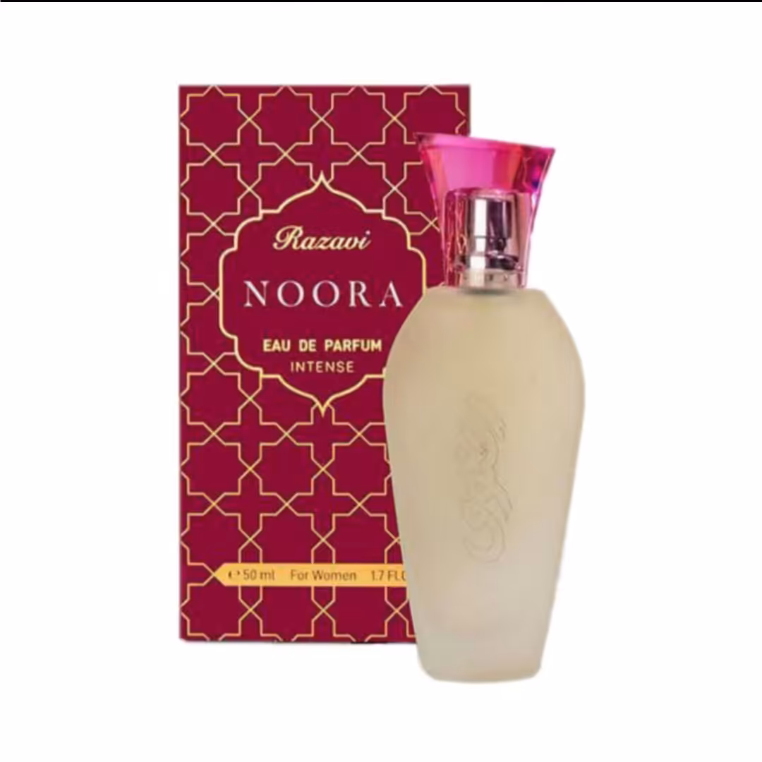 جشنواره عطر رضوی نورا عطر بسیار خوشبو- زنانه 50میلی لیتر