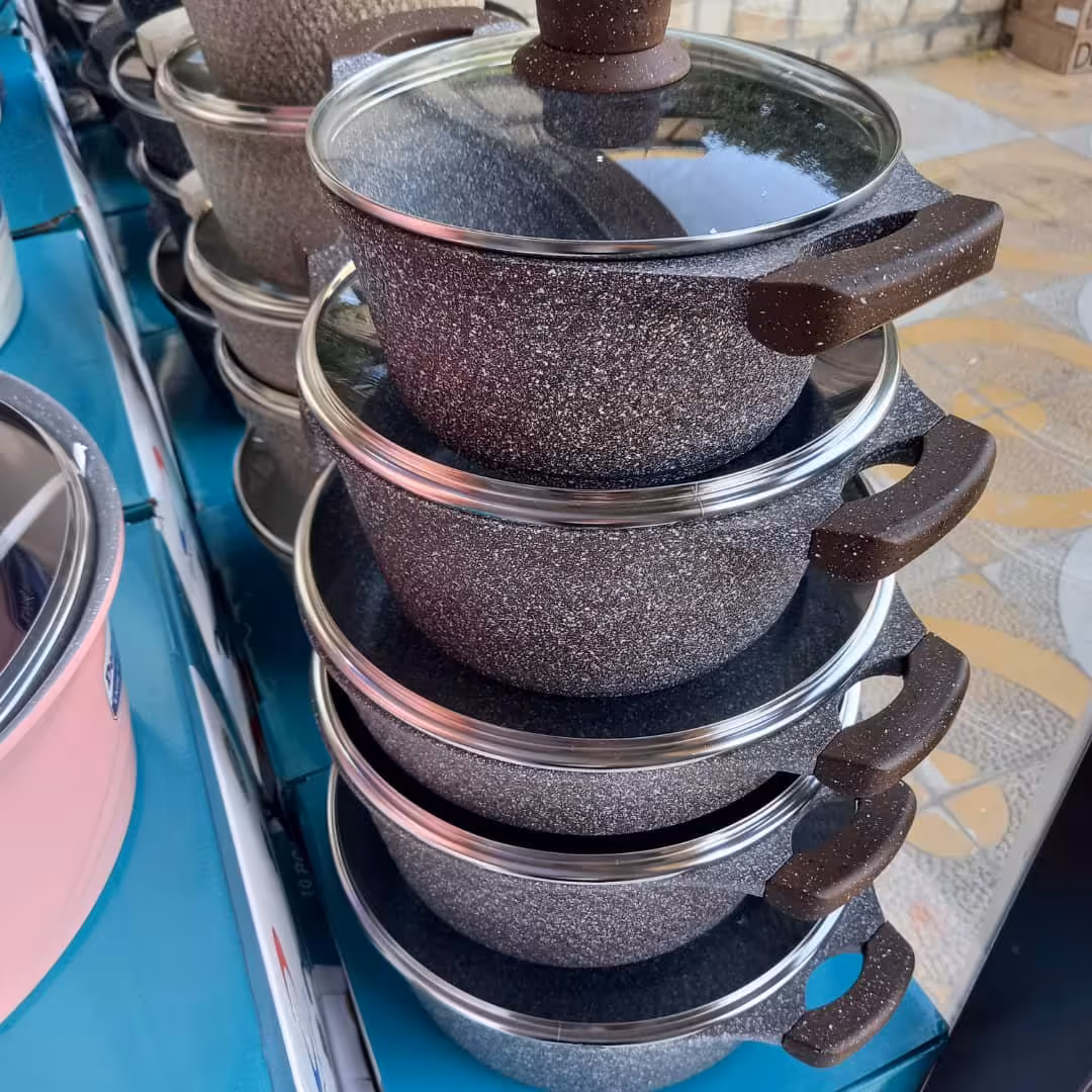 سرویس قابلمه 10 پارچه گرانیتی اصلی BM72