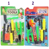 ست ابزار اسباب بازی در 2 طرح مکانیکی و نجاری TAB-008