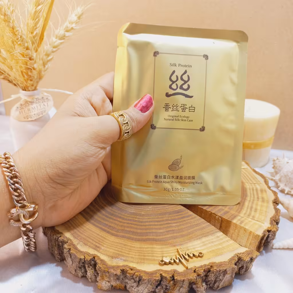 ماسک ورقه ای پروتئین ابریشم بیوآکوا BIOAQUA کد 7403 | پخش عمده