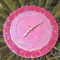 ساعت رزینی خاص مناسب با دکوراسیون بسیار مقاوم و زیبا 