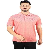 تی شرت یقه پولو قرمز مردانه تیشرت آستین کوتاه و یاکا 145 Paul Shark Paul&amp;Shark