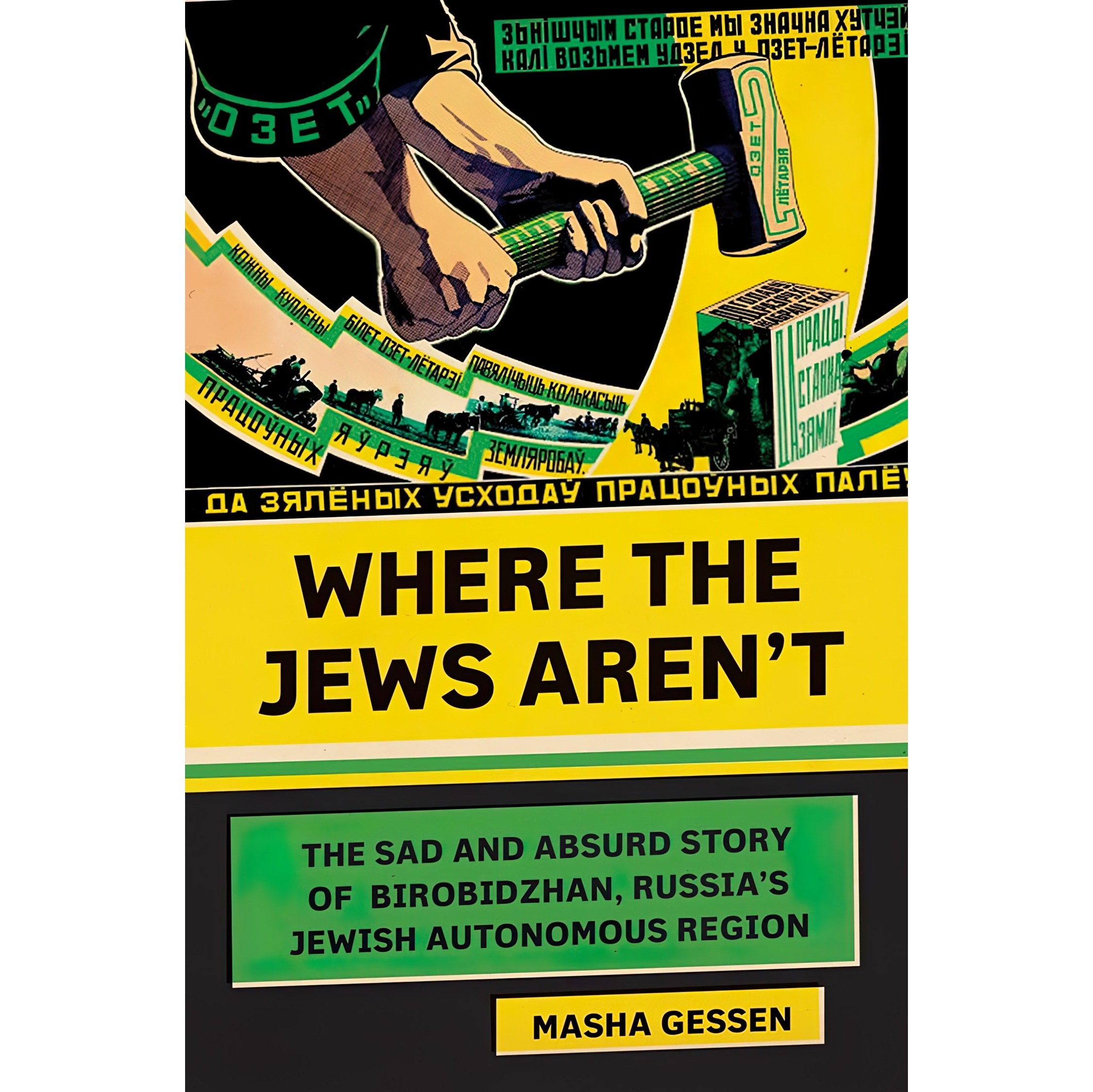 کتاب زبان اصلی Where the Jews Arent اثر Masha Gessen انتشارات Schocken