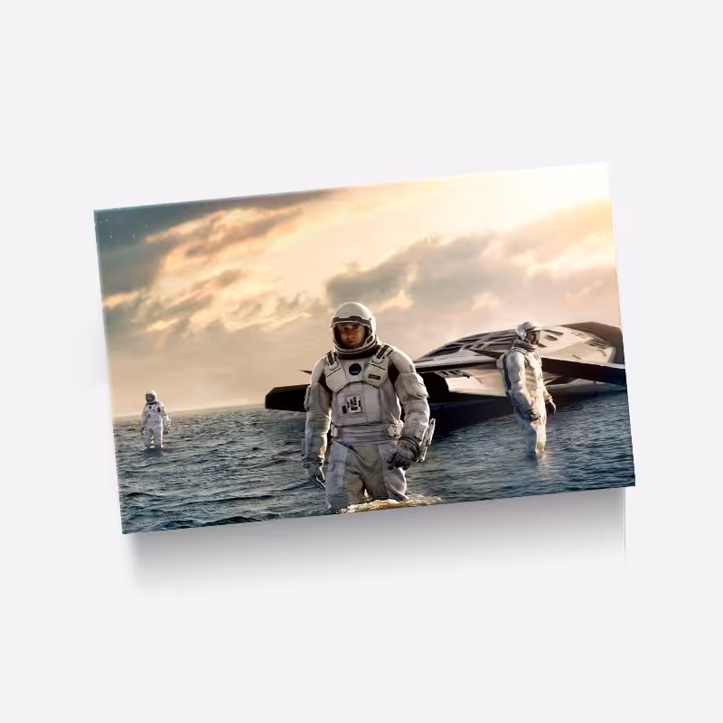 استیکر(برچسب) کارت عابر بانک-طرح فیلم میان ستاره ایی-کد502-سفارشی