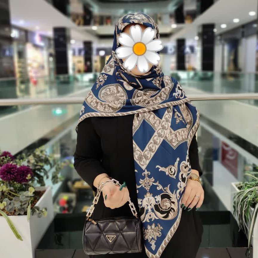 روسری نخی کشمیر درجه یک