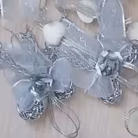 گیفت  عقد قندی خاکستری