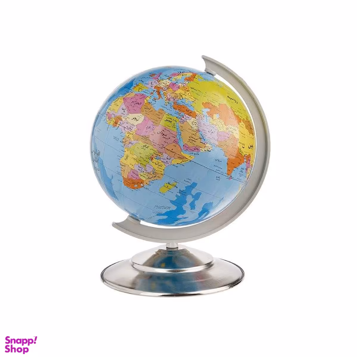 کره جغرافیا سایز 30 پایه فلزی